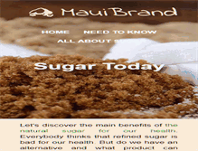 Tablet Screenshot of mauibrand.com